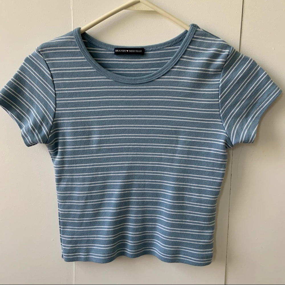 brandy melville striped top